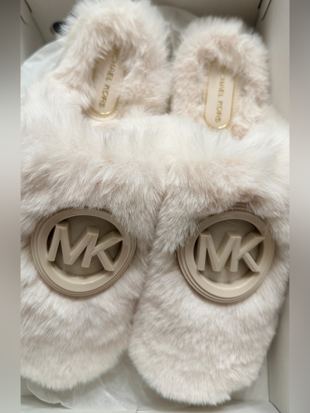 Michael Kors Fur Slippers